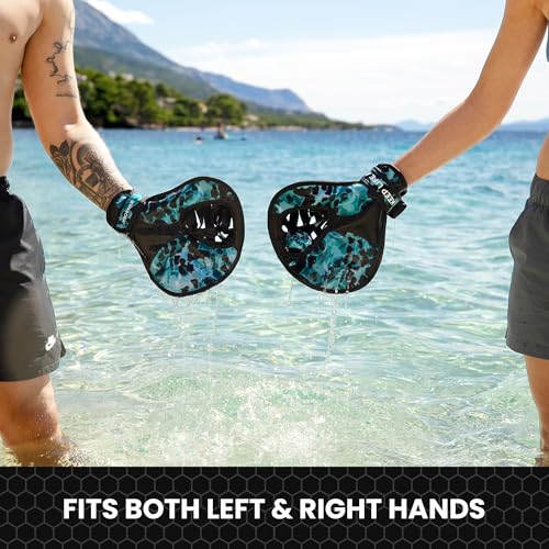 image for Waboba Catch Water Gloves Pro Water Bouncing Ball Set - for Beach Game