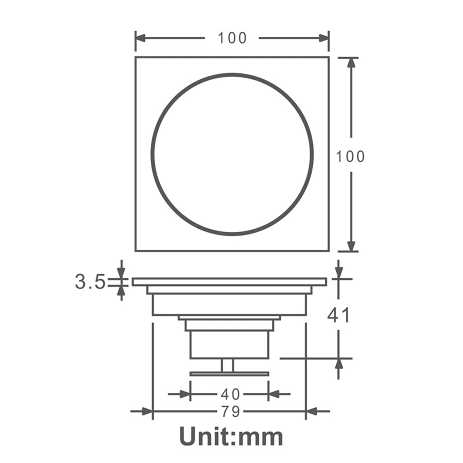 Drenajes Tapón de baño Tapones de Drenaje for Fregadero Cubiertas for Orificios de Fregadero Cubierta de Drenaje de Ducha Cubierta de Drenaje de Piso Ducha de baño