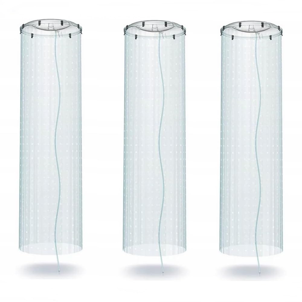 BirnePower 3X Schutzfolie Reifehaube Tomatenschutzfolie Transparent 150 x 40 cm