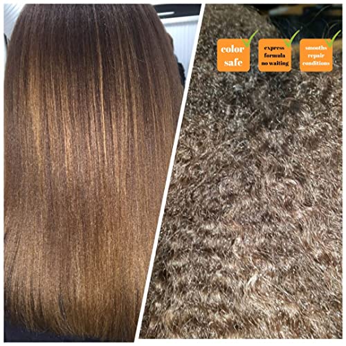 Kerazon Professional BRDKZ326 Clarifying Shampoo With Brazilian Keratin Treatment And Intensive Hair Mask Kit Tratamiento De Keratina Alisado 120Ml. Packaging May Vary. thumb #2