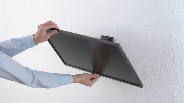 Amazon.co.jp: サンワダイレクト 壁掛け金具 34インチ対応 耐荷重12kg