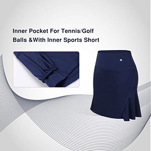 image for FeelinGirl Women's Active Athletic Skort Lightweight Skirt with Pocket