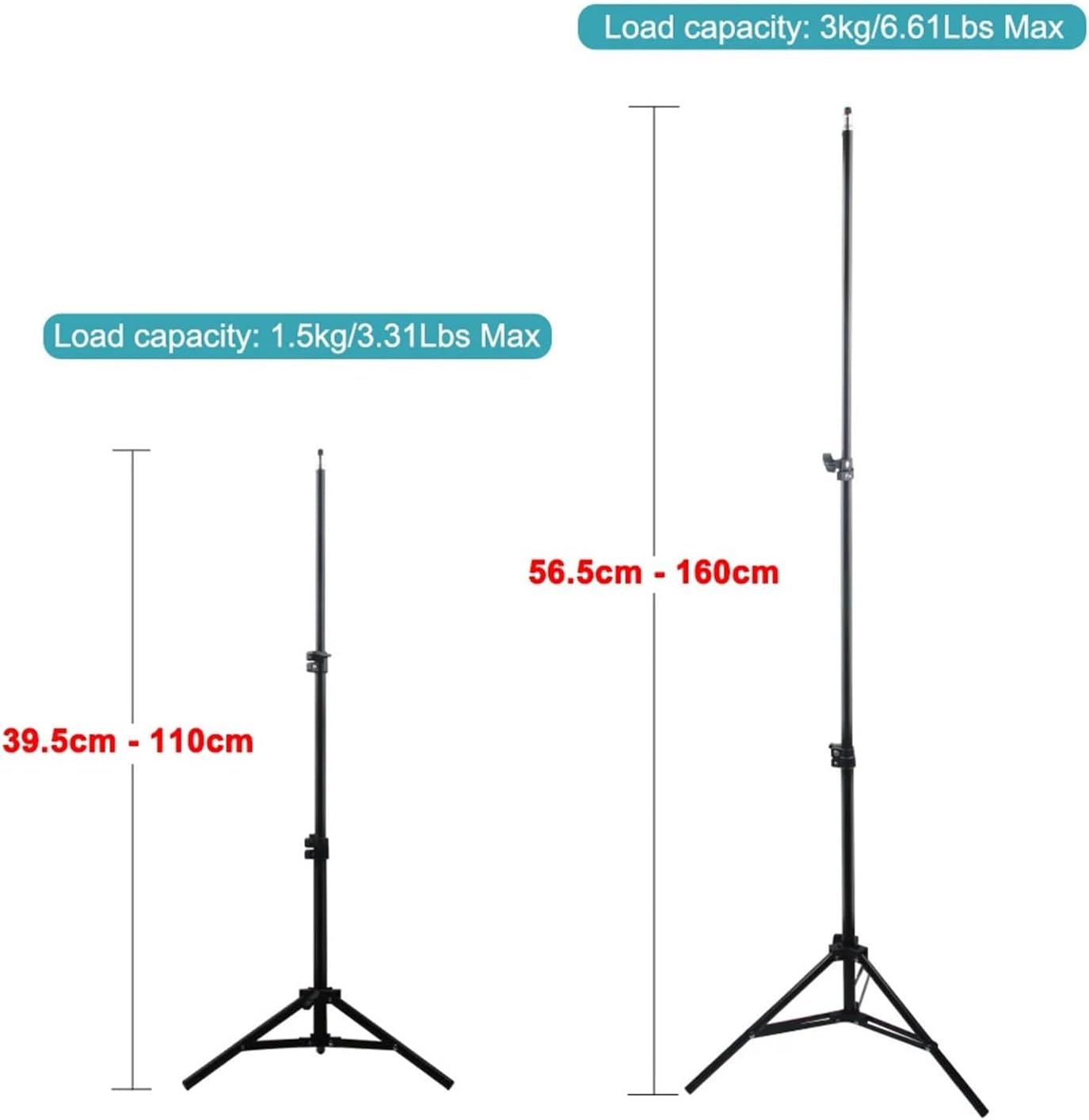 110cm 160cm Portable TD90 TD60 C2 C3 Projector Stand Tripod(110cm)