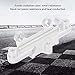 K949 006 Aluminium Alloy Steering Servo Saver, Upgrade Part for WL Toys 1/10 k949 RC Car, High Precision CNC Machined, Wear Resistant, Corrosion Resistant, Heat Conductive, Blue (Silver K949-006S)