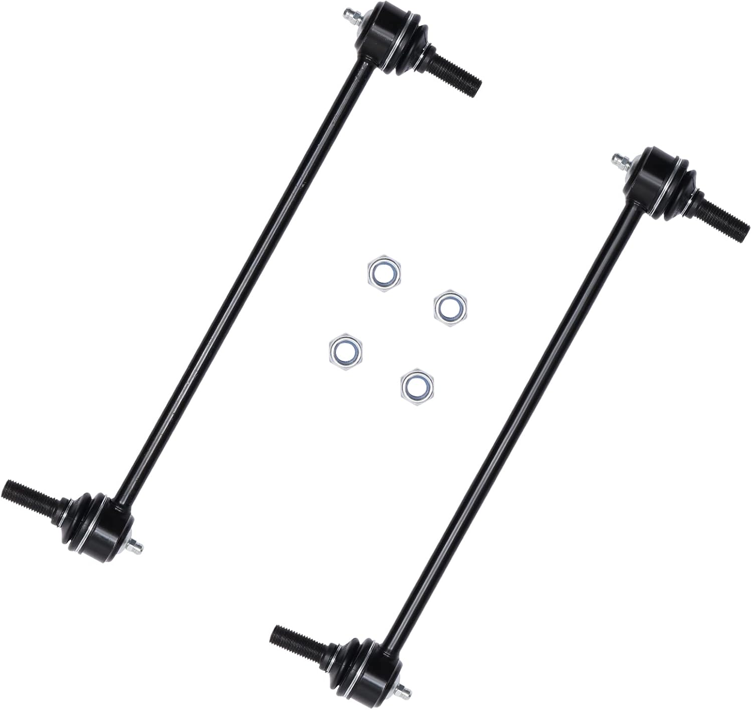 K7258 Sway Bar Front Stabilizer Bar End Link Compatible With 1996-2019 Chrysler Pacifica Town & Country Voyager, Dodge Caravan & Grand Caravan, Plymouth, Ram C/V & VW Routan 2pc