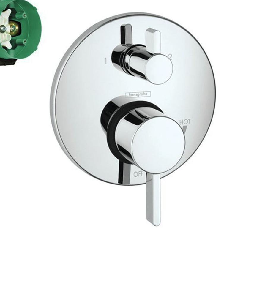 Hansgrohe Chrome Raindance Shower Set w/Handshower Wallbar