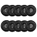 Bingle Ear Cushions Leatherette Spare Replacement for Plantronics Supra Plus Encore and Most Standard Size Office Telephone Headsets H251 H251N H261 H261N H351 H351N H361 H361N (10 Pack)