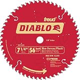 Diablo D0756N 7-1/4" 56T Diablo Non-Ferrous & Plastic Circular Saw Blade