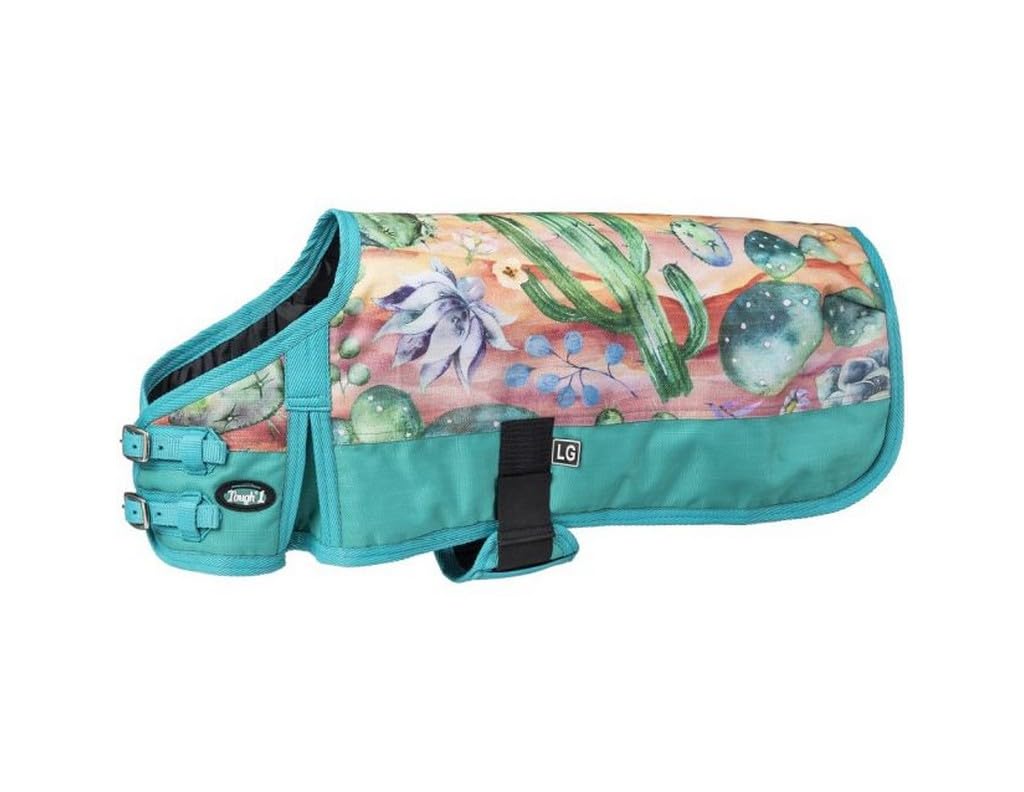 Tough 1 1200D Print Dog Blanket XX-Large Cactus