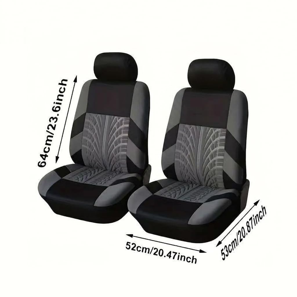 4 Stück Auto Sitzbezüge Set aus Polyester Robuster Stoff Schonbezug für Kia EV2 2025-2026, Airbag Kompatibel Atmungsaktive Pkw Innenraum Zubehör, orange
