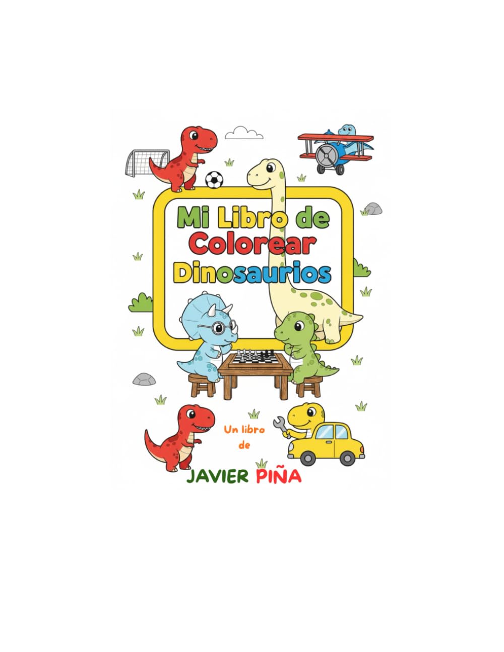 Mi Libro de Colorear Dinosaurios