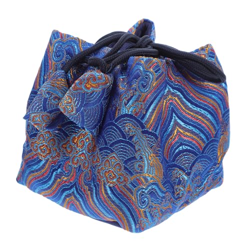 Zerodeko Tea Accessories Organizer Thickened Storage Bag Small Teapot Pouch Tea Cup Holder Carrying Case