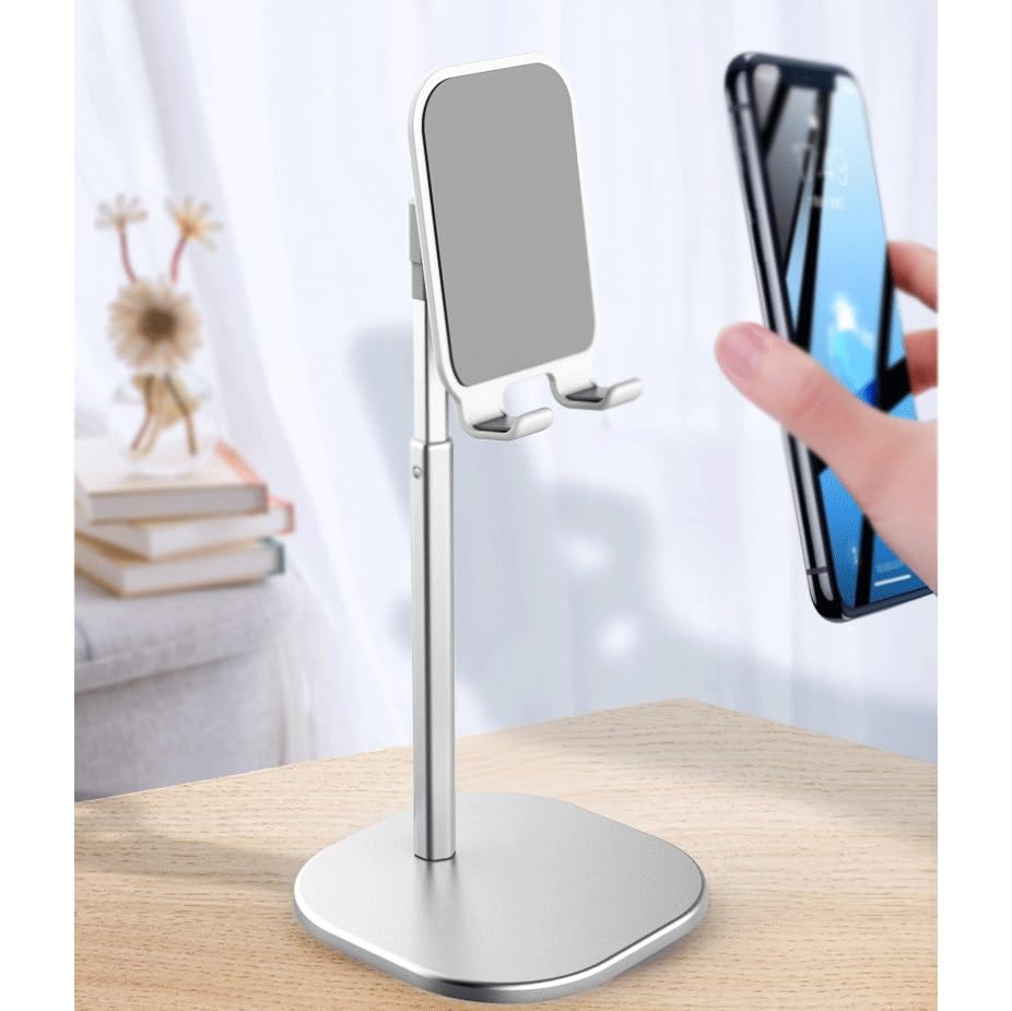 Support de bureau télescopique en métal universel pour téléphone - 5