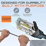 G-PLUG Cat6 Ethernet Cable 1m – High Speed Gigabit RJ45 LAN Cable for PS5, Xbox, Router, Modem, Smart TV – Ideal for Gaming, Streaming, Home & Office - Image 4