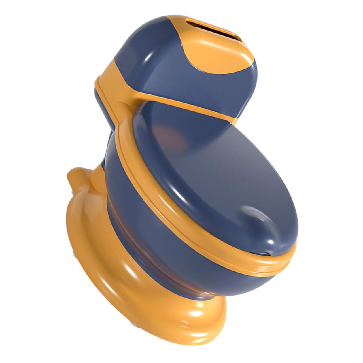 Realistic Toilet Potty Training Seat for Boys and Portable Lightweight Potty with Removable Pot Sturdy and Easy to Clean Training Toilet for Home Bathroom Use