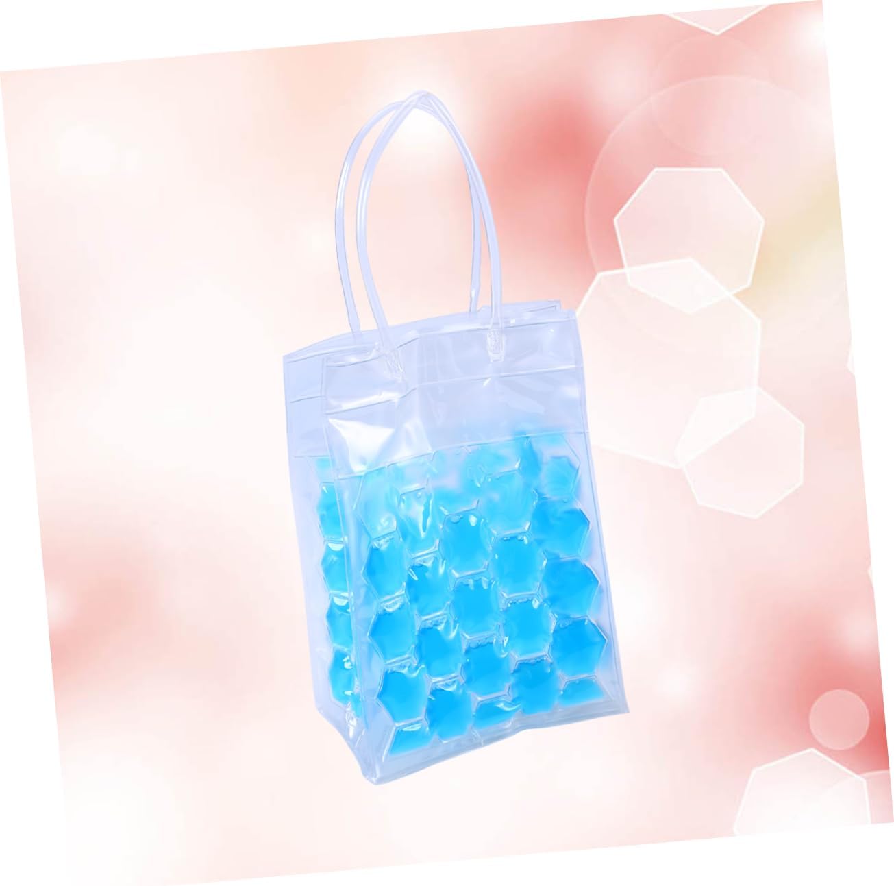2 Bottle 750ml PVC Wine Bottle Chill Cooler Bags with Handles | Blue Reusable Set, Freezable Chilling for Wine or Beer, Picnic and Anniversary Use