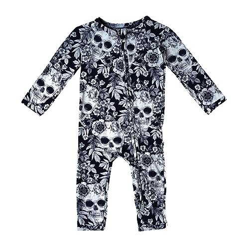 Image of Bums & Roses Baby Romper | Soft Spandex and Viscose | Two-way Zipper for Easy Change