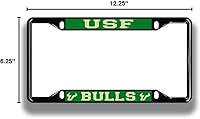 Vista 22 de Elite Fan Shop Marco de matrícula NCAA, color negro