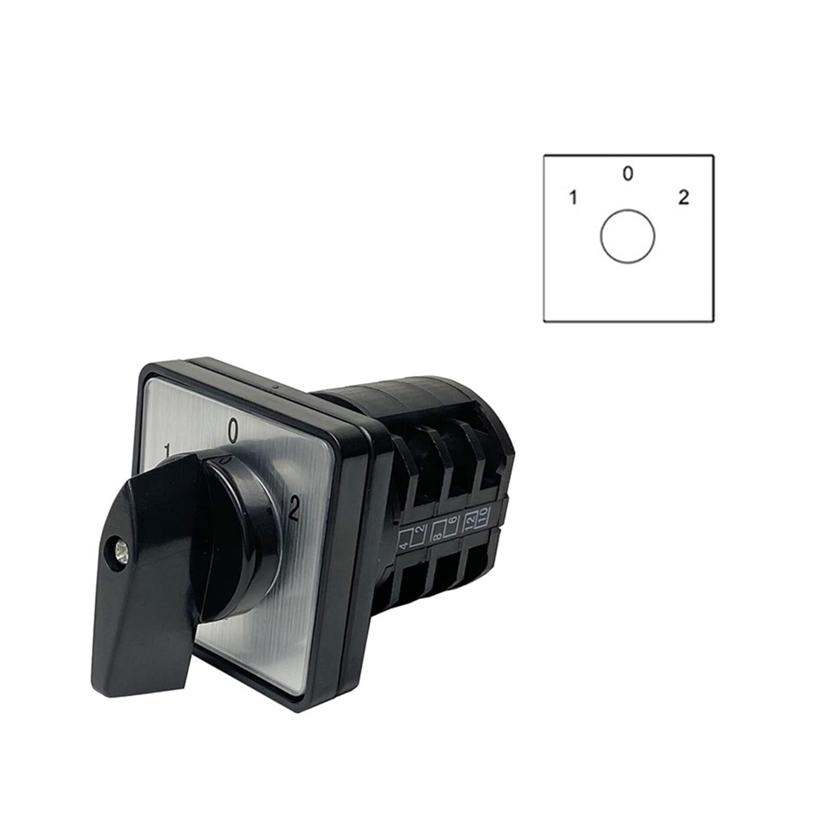 LW8-10/3 Manual Changeover Rotary CAM Switch Three Poles 10A(102)