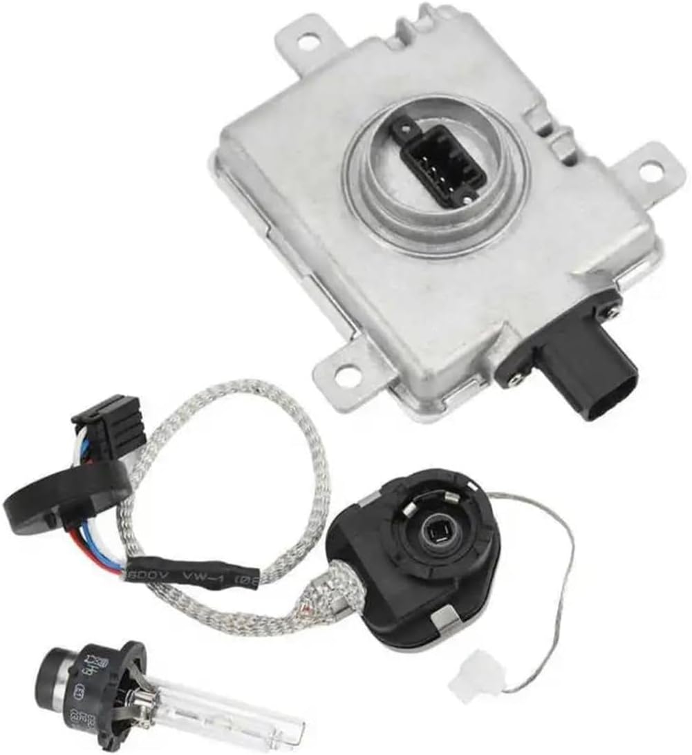 Headlight Ballast for Mitsubishi for Outlander for Lancer Evolution Xenon H-ID Headlight Ballast W3T19371 DC 12V 35W IP68 with Igniter D2S Bulb