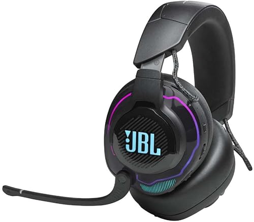 JBL Quantum 910 - Auriculares inalámbricos para juegos, color negro, grande