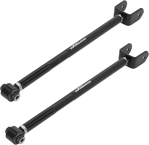maXpeedingrods Brazos de control de curvatura inferior trasera para E36 3-series 1992-1998, para E46 3-series 1999-2005, para E89 Z4 2009 - Negro