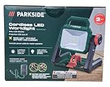 PARKSIDE Faretto LED a batteria PLSA 20-Li senza batteria e caricatore 12V 20V X20V Team / X12V Team (PALS)