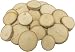 Walnut Hollow Piece Bulk Extra Small Basswood Coasters, Ornaments, Weddings and Craft Projects Baswood Round Assortment 25 Pack,