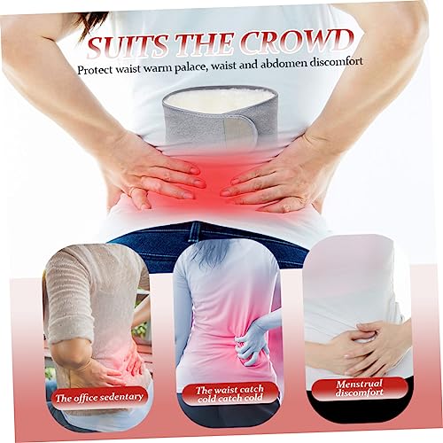 Faja lumbar ajustable de lana para hombres y mujeres miniatura 6