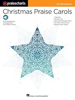 Paperback PraiseCharts - Christmas Praise Carols: E-Flat Instruments Book