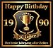 Produktbild RAHMENLOS 3 St. Aufkleber zum 30. Geburtstag: 1990 der Beste Jahrgang Aller Zeiten - Selbstklebendes Flaschen-Etikett. Original Design