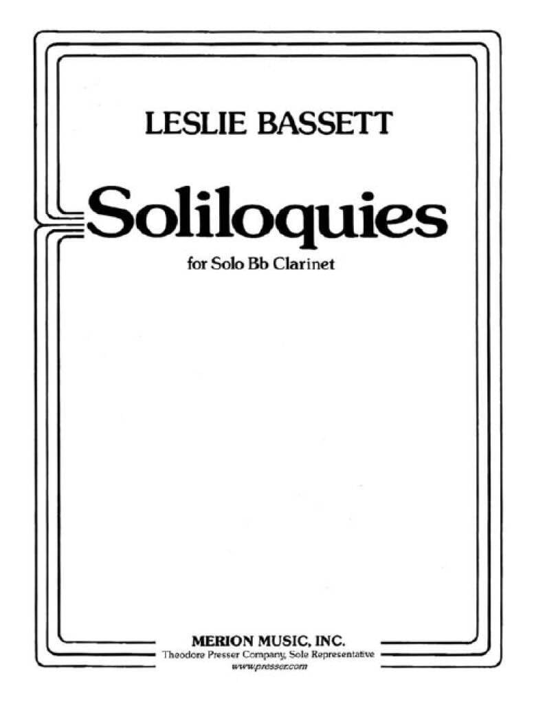 Soliloquies clarinette pour surmonter vos difficultés techniques en solo