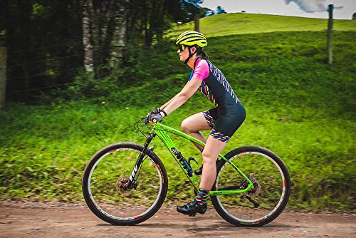 Macaquinho Ciclismo Hupi Guache, Cor: Preto, Tamanho: P