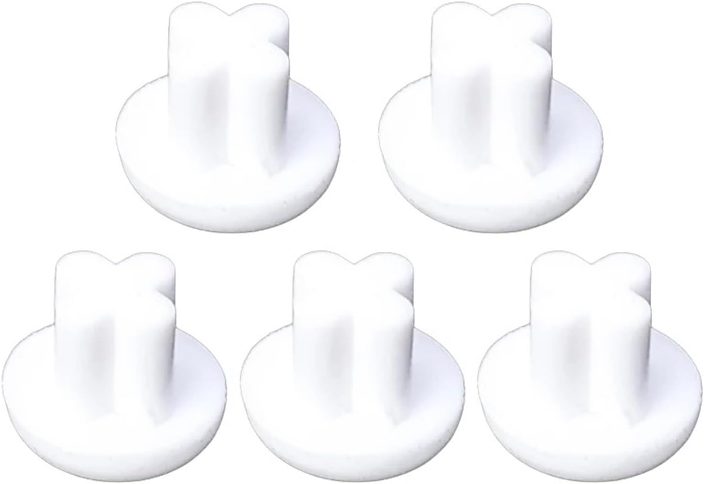 500 Pcs 3.5mm Silicone Jack Audio Dust Plugs Mobile Phone Earphone Interface Laptop Computer Dustproof Stopper Dustplug(White)