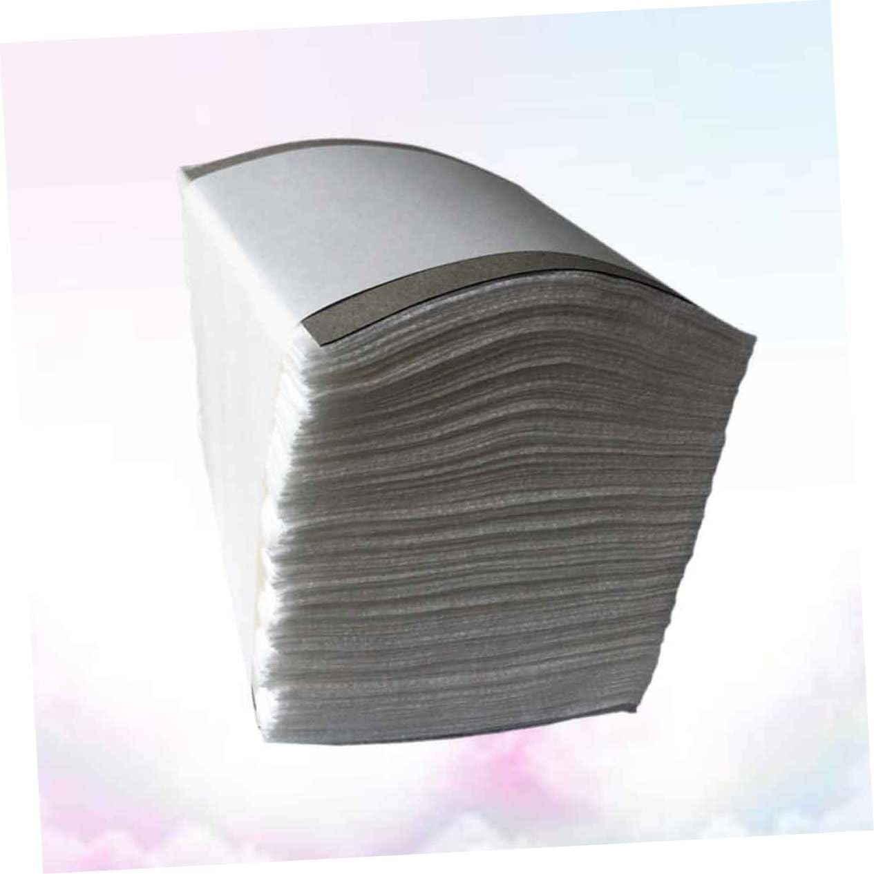 VICASKY Salviette Struccanti Assorbenti Pezzi Non Tessuto Bianco 300 e Pieghevoli per Rimozione Make-up e Utilizzo in Saloni di Bellezza