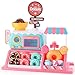Lihgfw Simulation Donut-Shop Kinderspielhaus Lernspielzeug Mädchen Kochen Desserts Süßigkeiten Ofen Kinderspielzeug über 2 Jahre alt (Color : Rosa)