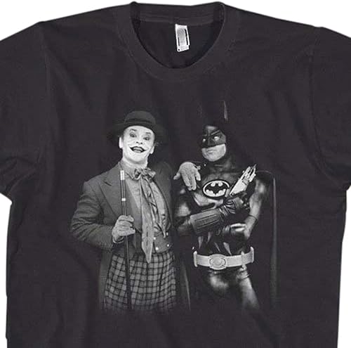 Classic Bat and Joker T-Shirt - 1989 original movie tshirt, superhero, bruce wayne, 89, 80s, 90s, retro gift