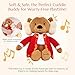 Vosego Amadeus Mozart Plush Bear – Plays 40 Mins of Classical Music, Educational & Soothing Interactive Teddy Bear for Babies & Toddlers, Perfect