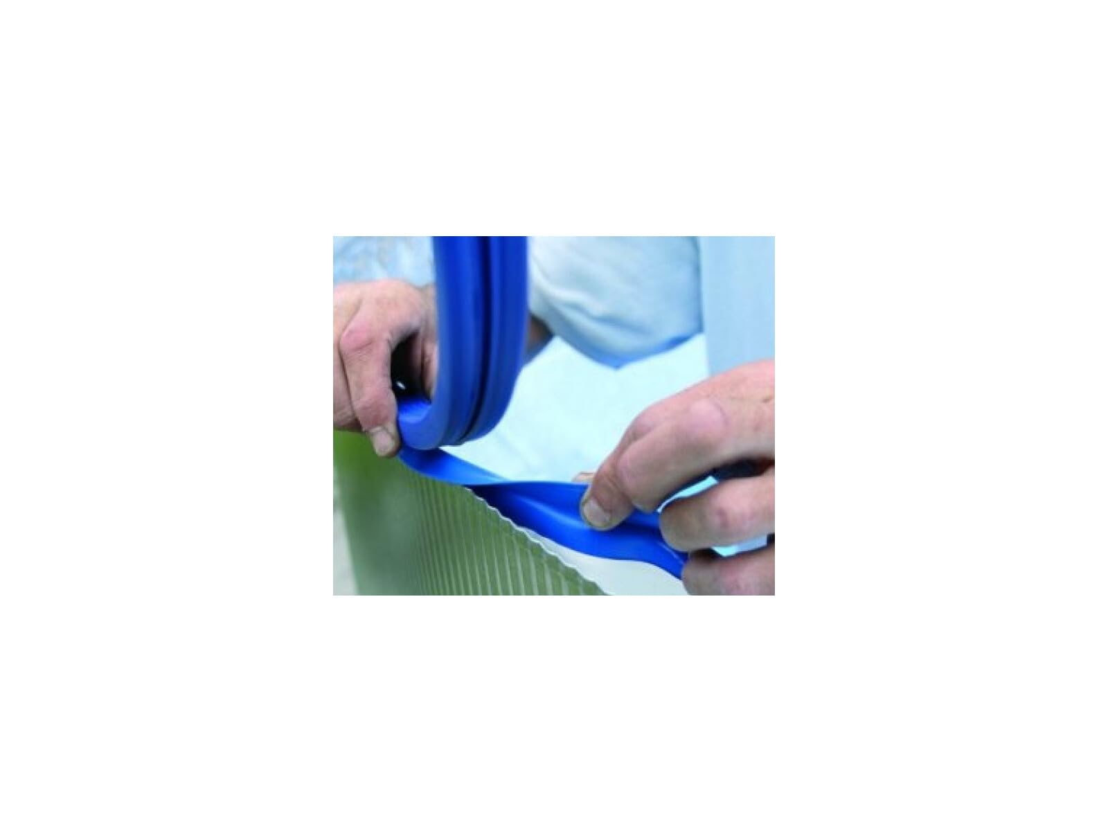 Gre - Liner Fondo Unicolor Azul 350 X 90 Cm Con Sistema Colgante Gre