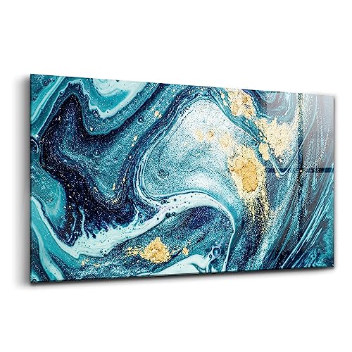 Verre durable Wallfluent pour remplacer les tableaux ternes de salon 100x50