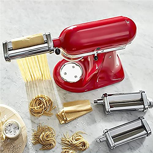 image for Pasta Attachment for KitchenAid Stand Mixer, 3 Piece Pasta Making Kit 
