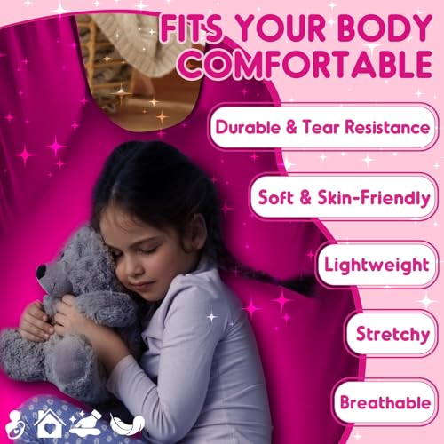 Chihee Sensory Swing Therapy Swing Hammock Indoor Outdoor for Kids,Hardware Included,Soft Breathable Nylon Cuddle Swing Joy Hammock for Child Adult with Autism,ADHD,Aspergers,Sensory Integration - Thumbnail 2