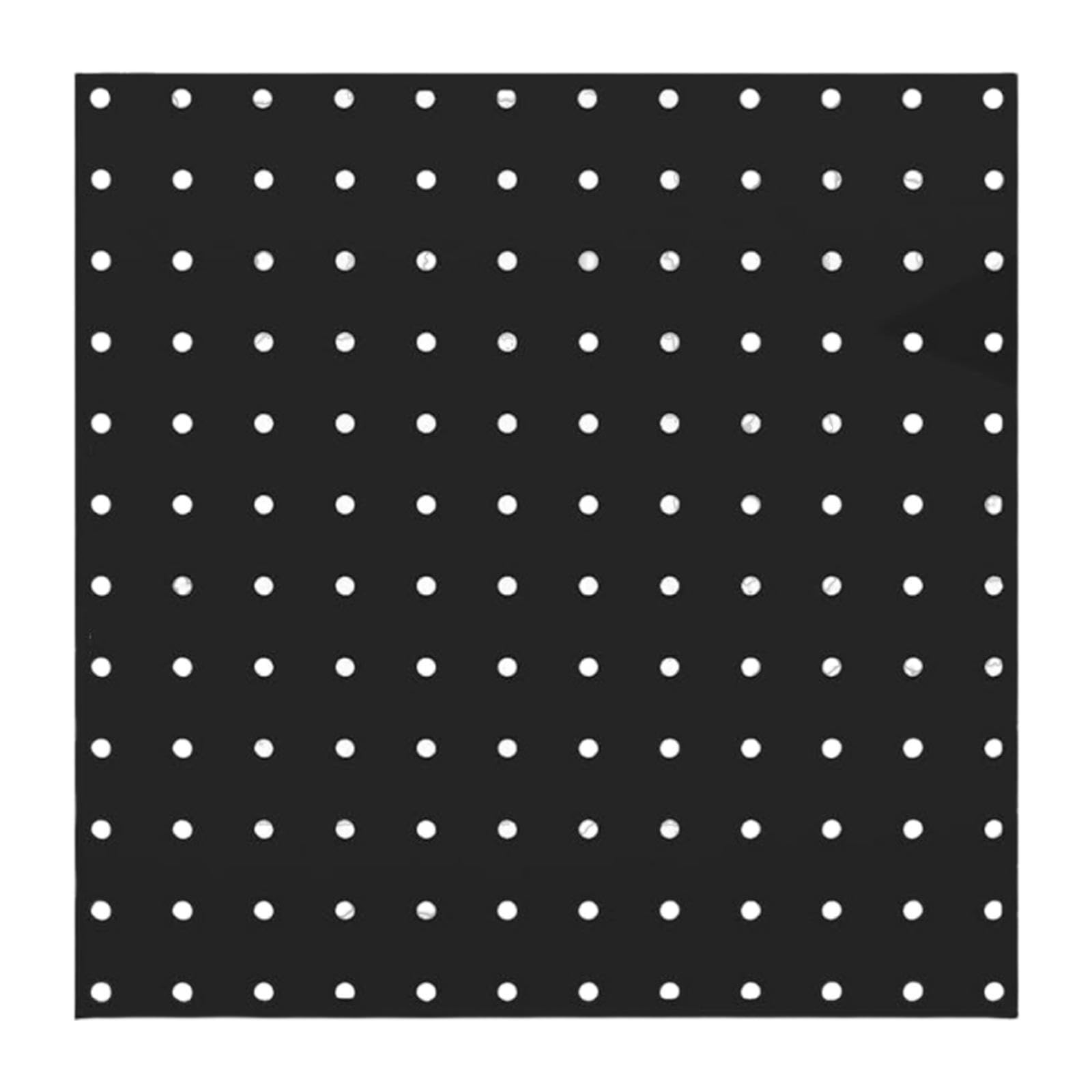 UJEAVETTE Peg Board Panel Display Tool Storage Shops Rack Home Pegboard Wall Organizer-image-49