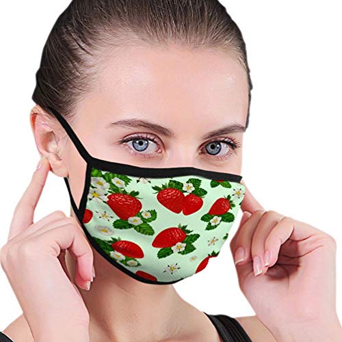 Preisvergleich Produktbild Mund Scraf Gesichtsbedeckung Anit Staubschutz Erdbeer Tee Saft Naturkosmetik Süßigkeiten und Süßigkeiten