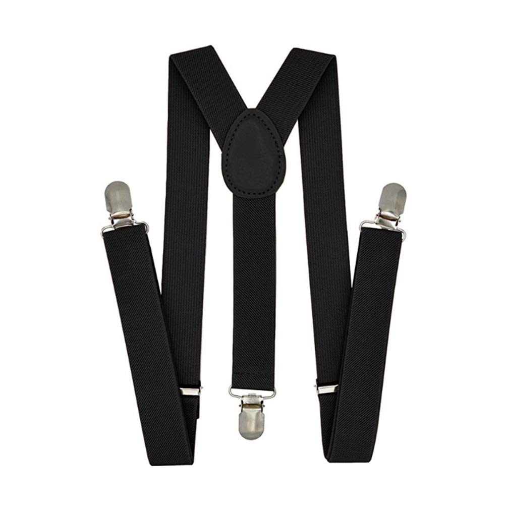 Bretelle BomGuard Per Bambini 1-8 Anni - Regolabili, Con Clip Metalliche Rinforzate, Eleganti E Sicure