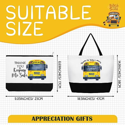Set 4 Bolsas de Lona para Conductores de Autobús Escolar miniatura 4