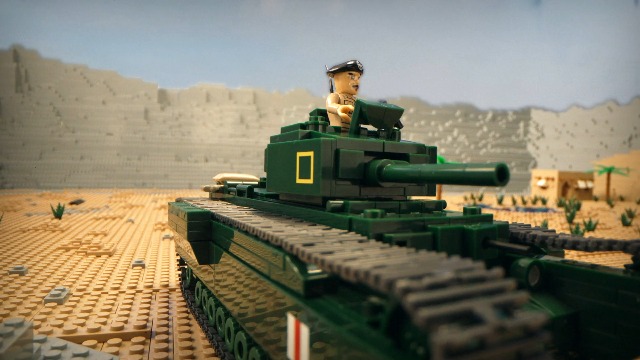 Amazon.com: COBI Company of Heroes 3 Churchill Mk. III Tank