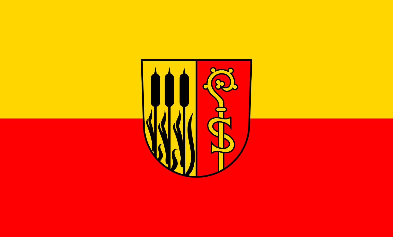 Drapeau Schemmerhofen indéchirable de 1.35m² pour éviter l'usure du vent