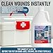 Epic Medical Supply 3% Hydrogen Peroxide - First Aid Antiseptic & Multipurpose Cleaner - Topical Wash for Cuts, Scrapes and Minor Cuts - H2O2 Hydrogen Peroxide 3 Percent USP Solution (1 Gallon)