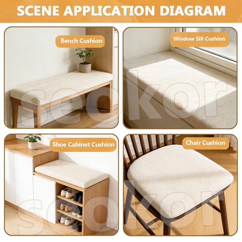 Coussin antidérapant de banc pour éliminer l'inconfort des assises - 7